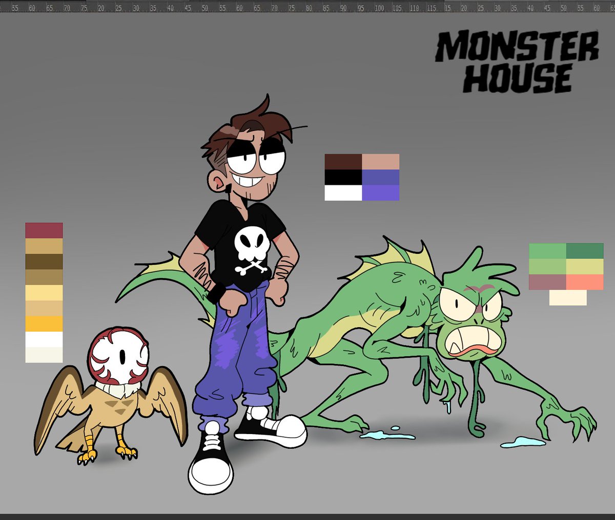 MonsterHouseTvX's tweet photo. Art Random
Una Ave Monstruo, Alex y Nessy

#art #digitalartㅤㅤㅤㅤ #illustrationㅤ #comicbook #webtoon https://t.co/Exo42r2n43