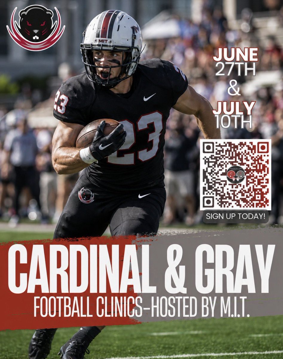AriJHirsch's tweet photo. Excited to compete tomorrow at MIT!
@MITFootball @bbubna @CoachAngoff https://t.co/c1oYcIIsFy