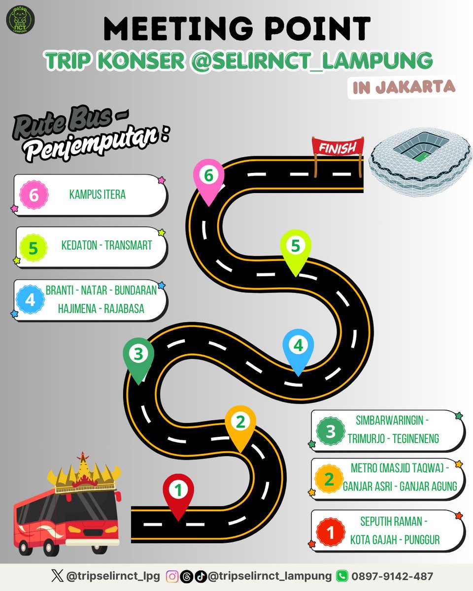 selirnct_lpg's tweet photo. Army Lampung 📢
Kalian mau nonton BTS di Jakarta tapi masih bingung mikirin transport, hotel, dll 😣
ikut trip di kita aja, dijamin semuanya udah lgsg beres 🥳
Booking di https://t.co/PZhgdFP6Hc
⁉️QnA, DM/chat admin 🤗
#BTS #BTS_ARİRANG_JAKARTA #ARMY_LAMPUNG #ARMY #tripkonser https://t.co/8dNE8AJ0iD