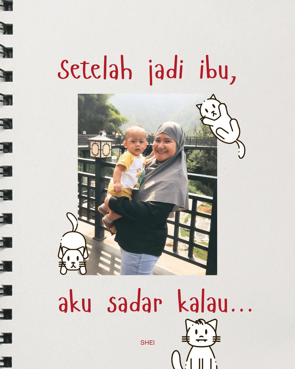 SheillaMasusita's tweet photo. Jadi jika hari ini kamu menyempatkan membaca beberapa halaman buku, menikmati secangkir kopi, menulis jurnal, berkarya, berolahraga, atau sekadar duduk tenang selama beberapa menit, jangan merasa bersalah ya. Kamu tidak sedang mengabaikan peranmu sebagai ibu🥹💖 https://t.co/XJS43leiFO