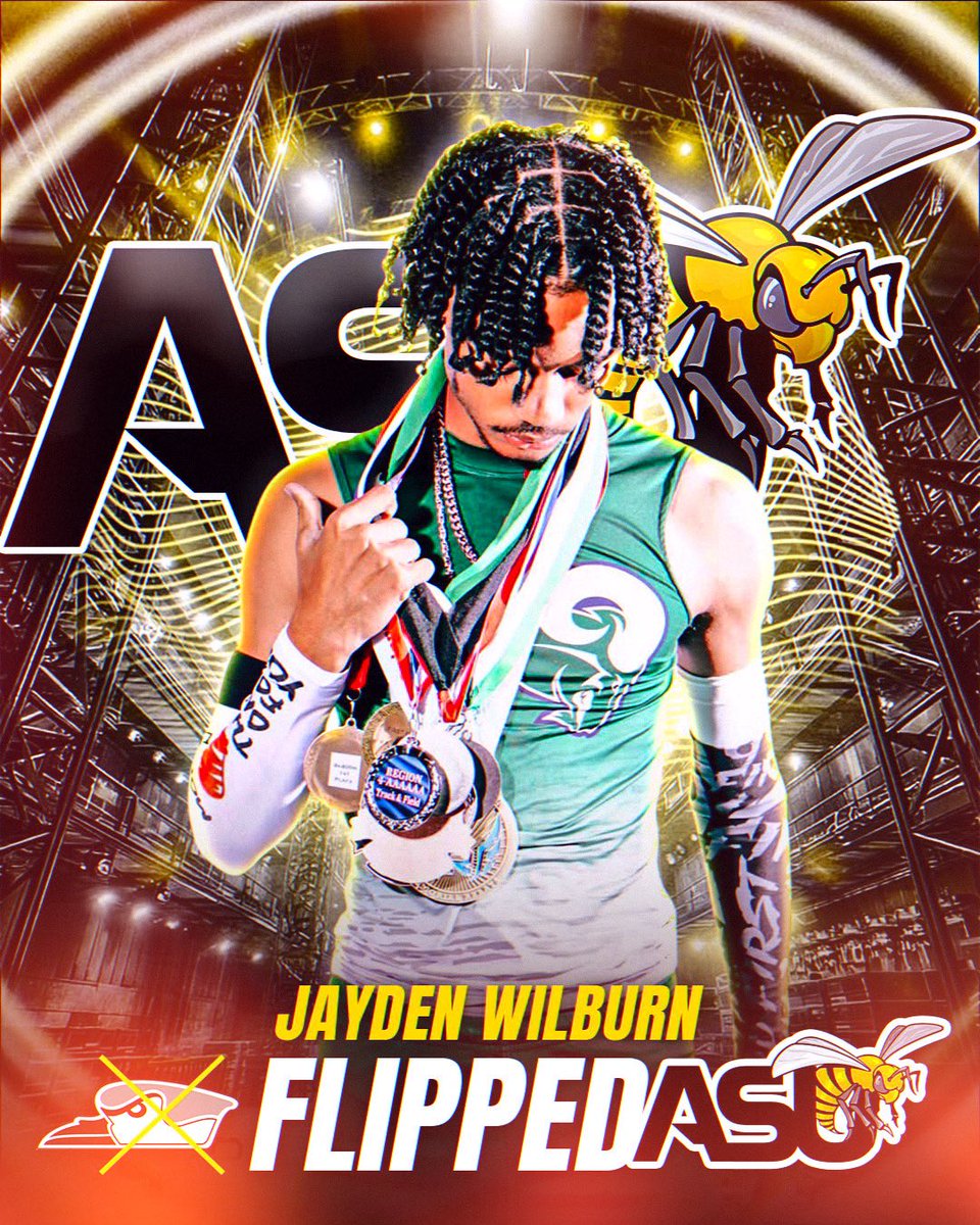 wrldvsjay1's tweet photo. Officially flipped my commitment to Alabama State University. ๐๐
Excited to continue my academic and athletic career as a Hornet.
The work doesnโt stop here. โก๏ธ
#AGTG #HornetNation
@CoachStokowski @HornetNation90 https://t.co/liqJg5bgZm