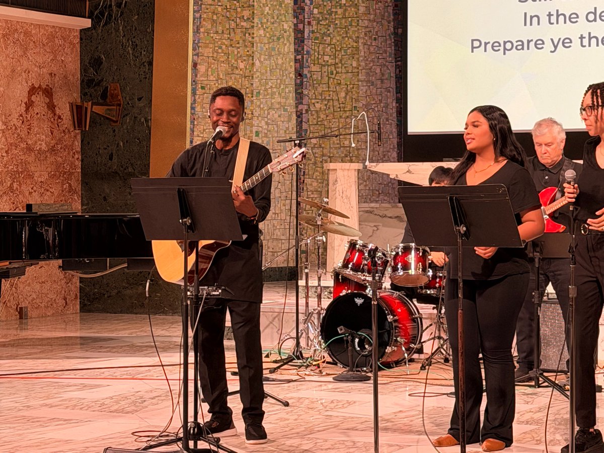 BaptistWorld's tweet photo. We’re grateful to the worship team of Mississauga City Baptist Church for leading worship during sessions of the 2026 BWA Annual Gathering. Thank you for helping the global Baptist family lift one voice in praise to God.

#BaptistWorld #BWAToronto2026 https://t.co/N597XZmDKS