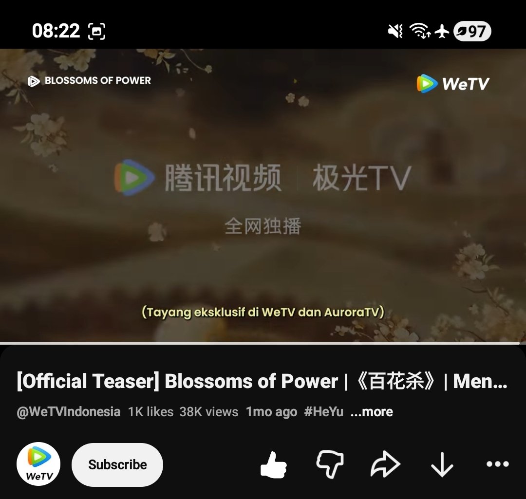 mnihyunh's tweet photo. @BlossomsofPower Congratulations on your new drama release! May this drama shine brightly and gain much love. @chenheyi @Heyyuyiqian @1k_happys @eziyi @ziyimenq @linzziye
#BlossomOfPower
#BloomWithBOP
#百花杀
#HeYu #MengZiyi https://t.co/fnzTQSCKnF