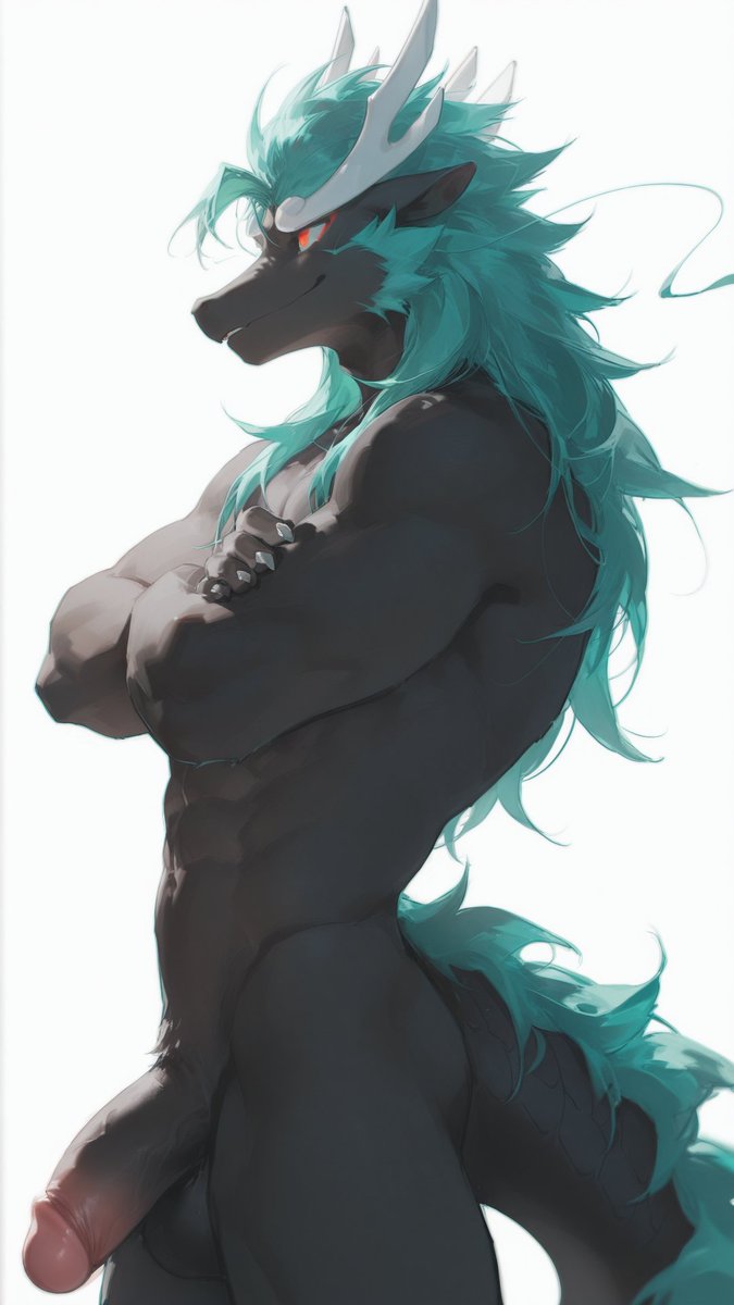 wuming7355608's tweet photo. #AIGC #furry #兽人 #獣人 #NSFW  #furrymale #AIart #全兽出击 #敖青 #敖穹 
os:好吧其实我是龙性恋🥰 https://t.co/LOcA61ogma
