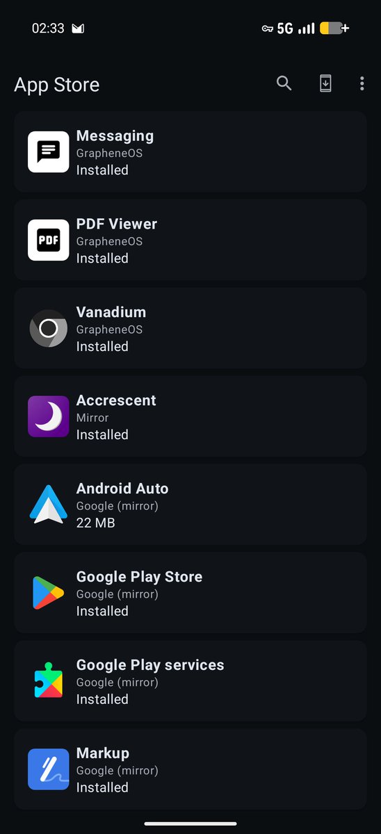 TechContentinfo's tweet photo. @GrapheneOS @Joshua977538683 @ComteSalm So looks like I'm ticking all boxes here.... How come half a dozen more apps are working for me on Iodeos than on graphene still? https://t.co/8KKxx5nRsf
