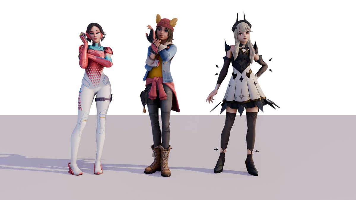 Dizz0FNC's tweet photo. Here is a early look of Forge V4 shader (with my three favourite girls) made by @AdamsArtFN (The goat)
Be on the lookout on his page as the shader will be available soon β€οΈ
#Fortnite #Fortography #FortniteArt #ForgeV4 #Fortniteskye #FortniteRox #FortniteLexa https://t.co/lhZpBBCIJe