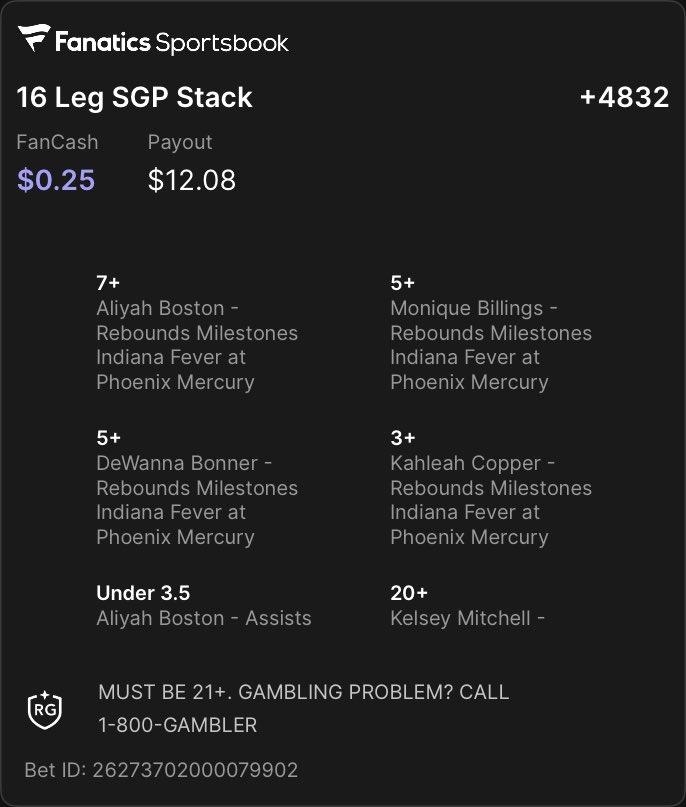 PROBKOLLECTION's tweet photo. A friend shared a bet with you on Fanatics Sportsbook. Tap the link to view and copy their bet. Don't forget, you earn FanCash on your bets. New to Fanatics? Claim your welcome bonus. Must be 21+. Terms apply.
https://t.co/4QPpoWqRFj https://t.co/vYc2NKCOZn