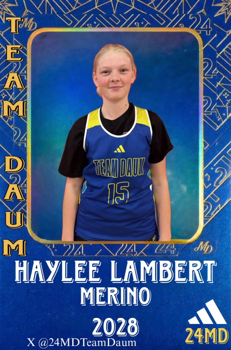 24MDTeamDaum's tweet photo. Huge 60-58 win over Atlanta Select for our 16U girls! Haylee Lambert hit 2 freethrows to tie the game and then got an O Board and got fouled to hit 2 more free throws to win the game. Jencie shot lights out and led us with 32 points! Adelia Summer was huge defensively as well. 👏🏼 https://t.co/yzpOz3CRP4