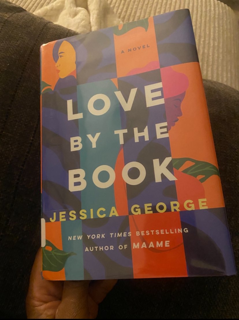 pretty_tye_'s tweet photo. currently reading (and loving!) “love by the book” by jessica george and ugh, she just has IT. i’m not surprised, considering how much i enjoyed “maame”. there’s just something about her writing that really resonates with me. 🥹📚 https://t.co/yWM5GxR6fY