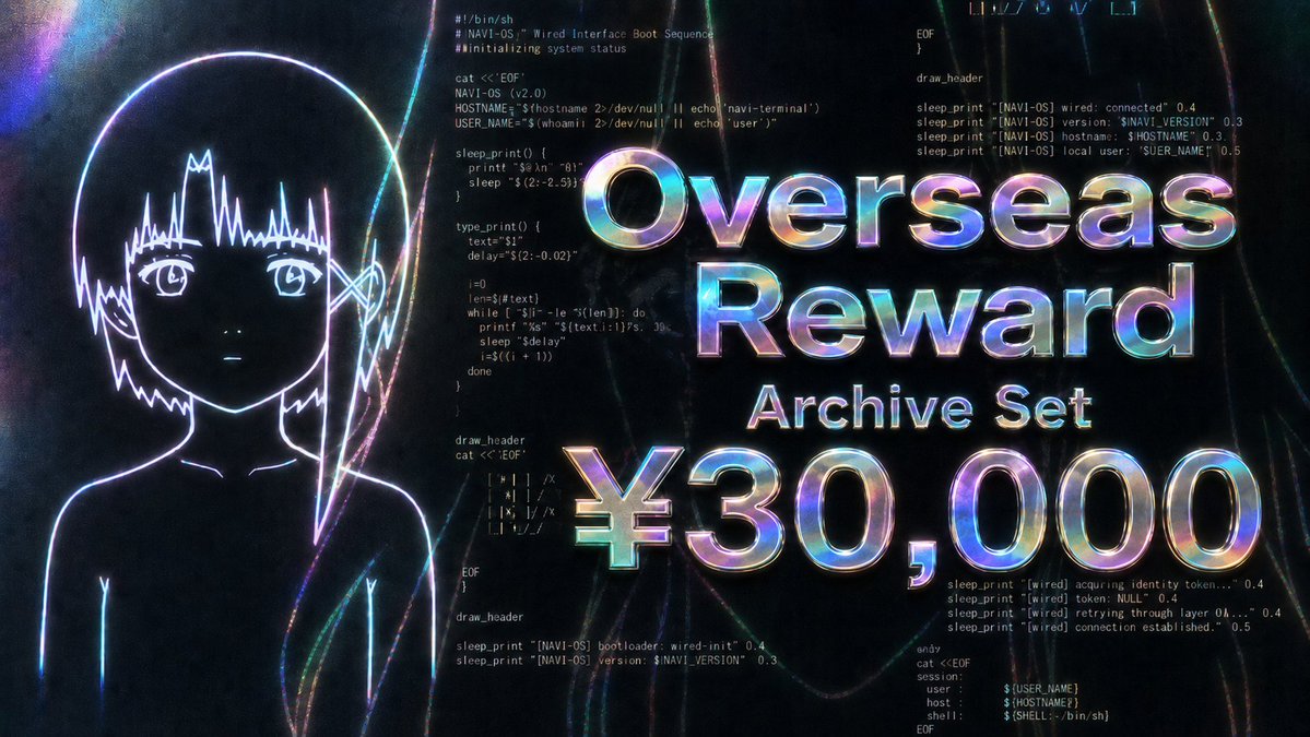Lain: Protocol 7【TTLアニメ企画】 tweet media