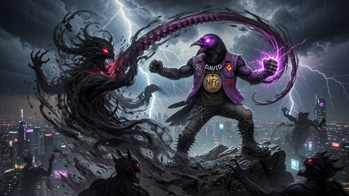 dmbotero's tweet photo. No Fuqs Given ! We keep battling the dark forces with the anti rug spirit! Pure force where community gather and make one voice be heard! #NFG https://t.co/7QblNxSN3V