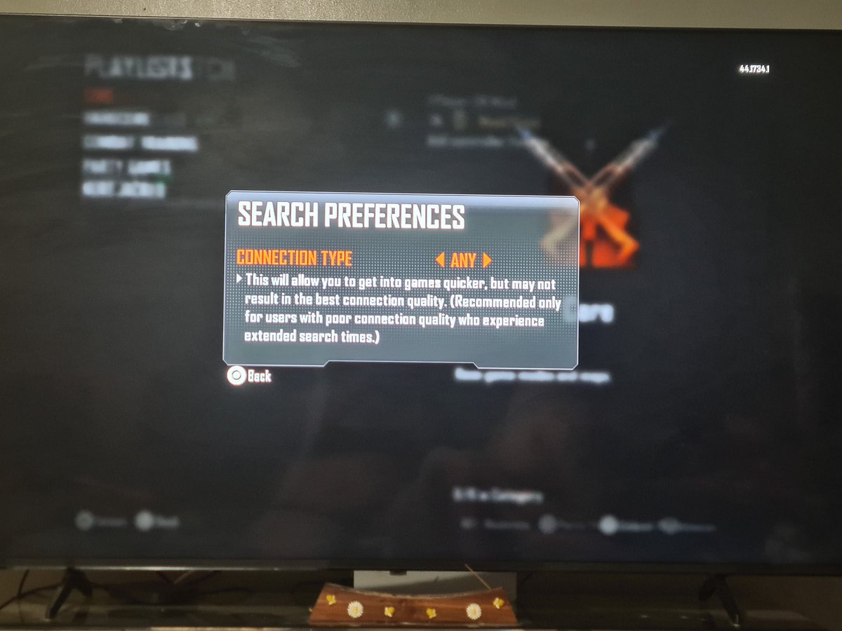 messimeaks99's tweet photo. For better matchmaking and more full lobbies on BO2 change search preferences from normal to any
#bo2 #callofduty #ps5 @CallofDuty @Treyarch https://t.co/ahmwsrF53Y