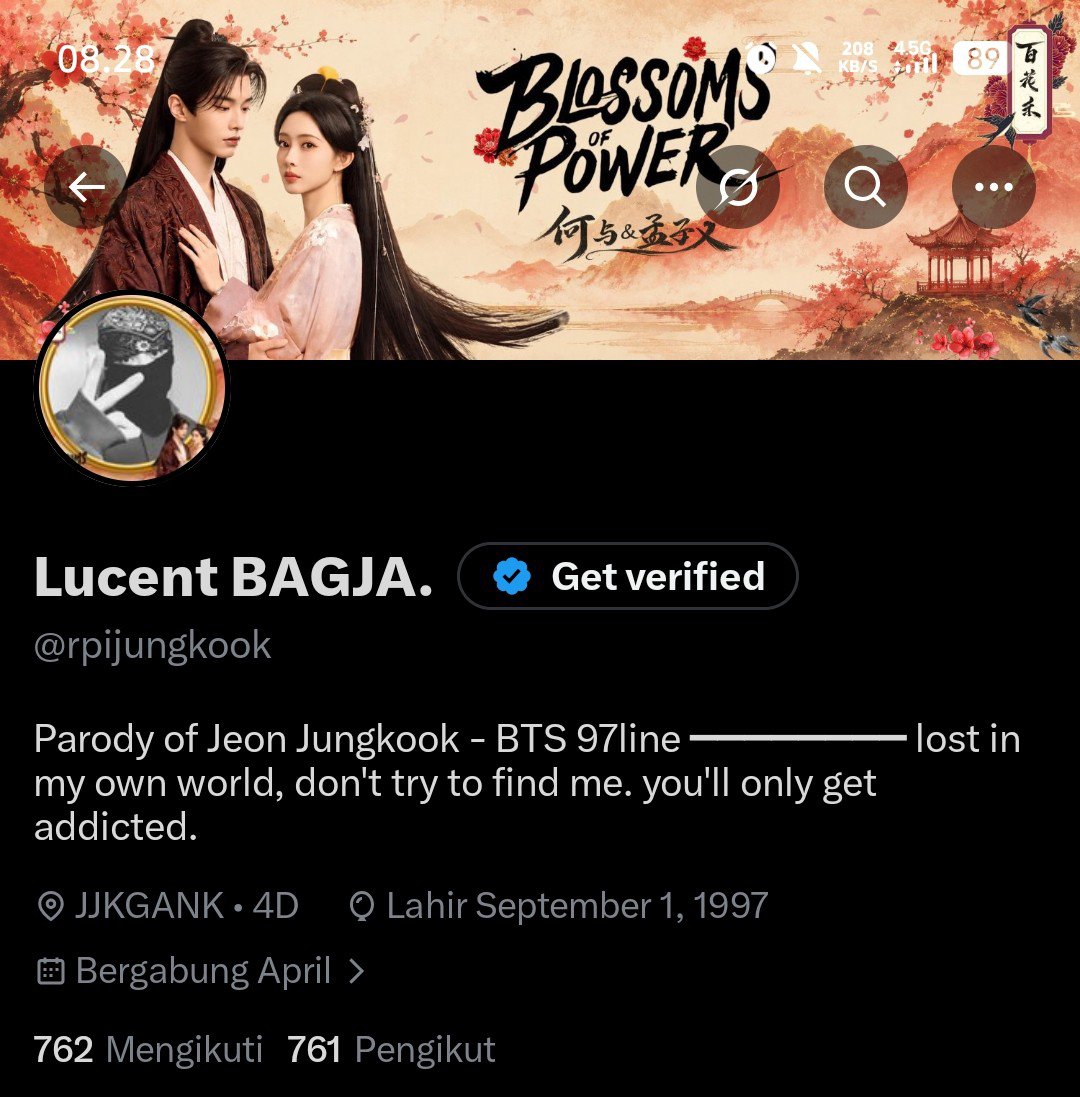 rpijungkook's tweet photo. @BlossomsofPower Congratulations on the official premiere of Blossoms of Power! Wishing the entire cast and crew a successful journey. May this story captivate audiences everywhere and receive all the love it truly deserves.
#BlossomOfPower
#BloomWithBOP
#百花杀
#HeYu #MengZiyi https://t.co/ATjCZDRr8V