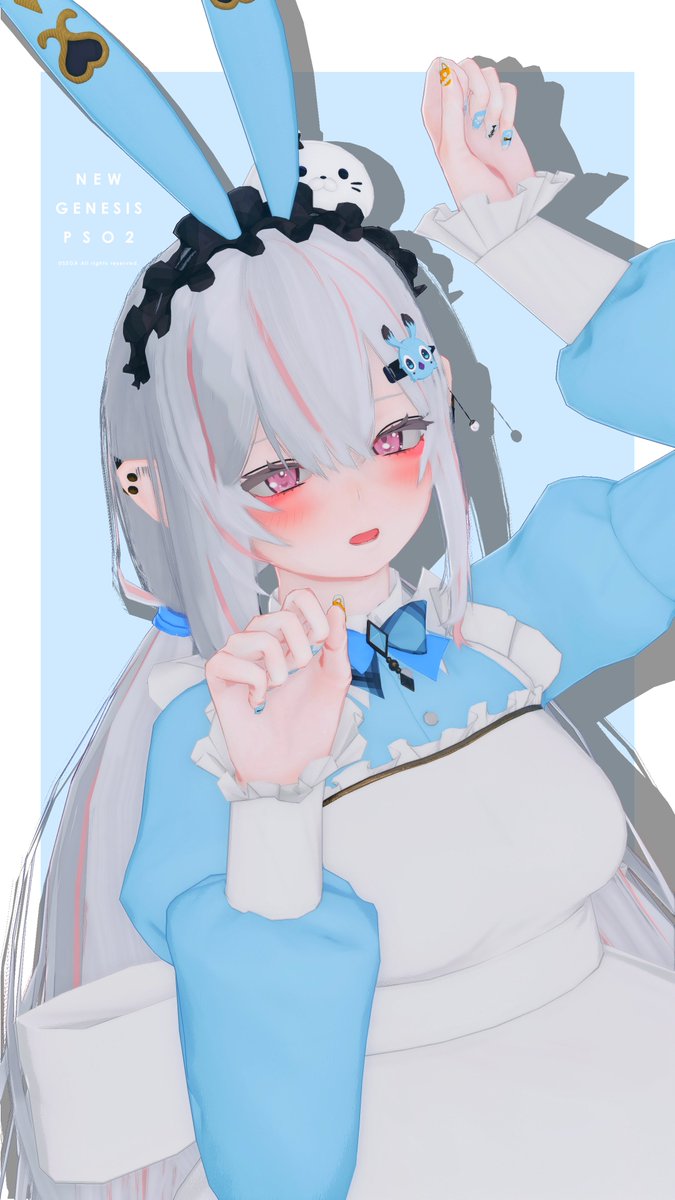 mthelle55's tweet photo. アリスカラー🐰🩵
#PSO2NGS_SS https://t.co/xt1G79rA3n