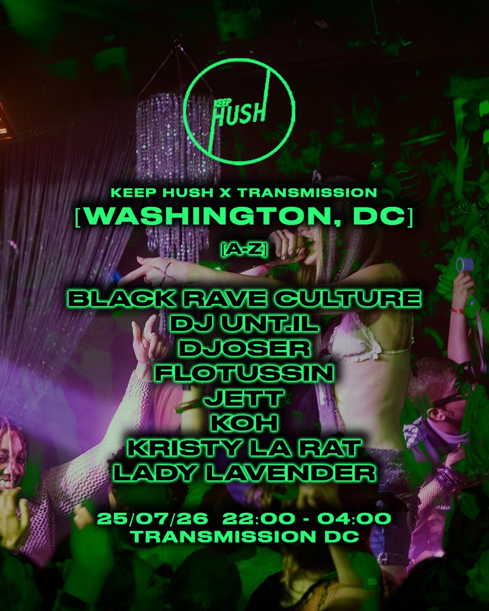 TransmissionDC's tweet photo. TRANSMISSION X KEEP HUSH - July 25th
BRC (@_amal301 @DjNativeSun @JamesBangura) 
DJOSER (@djoserdc)
FLOTUSSIN (@flotussin)
&amp; more!
@keephushuk 

tix: https://t.co/JV5Zqllk9o https://t.co/e6UoJ4mIoa