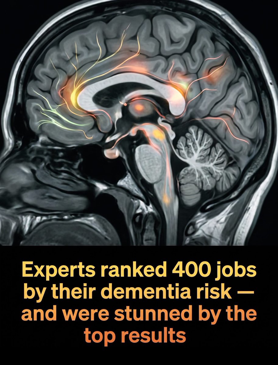 ShiningScience's tweet photo. A landmark Harvard study reveals that taxi and ambulance drivers have the lowest rates of death from Alzheimer's disease, suggesting that daily spatial navigation might actively protect the brain from cognitive decline.

An intriguing study led by Harvard Medical School researchers has uncovered a fascinating link between what you do for a living and your risk of cognitive decline. By analyzing the death certificates of nearly nine million Americans across 443 occupations, researchers discovered that taxi and ambulance drivers are the least likely to die from Alzheimer's disease. 

After adjusting for age and demographic factors, ambulance drivers (0.91%) and taxi drivers (1.03%) had the lowest proportions of deaths attributed to the disease of all jobs examined, vastly lower than the general population. 

Interestingly, this benefit did not extend to other transportation-related jobs, such as bus drivers or pilots, who typically follow repetitive, pre-planned routes.

Scientists believe the secret lies in the hippocampus—the brain region responsible for spatial memory and navigation, which is also one of the first areas to degrade during the onset of Alzheimer's. While bus drivers rely on routine paths, taxi and ambulance drivers must constantly process real-time routes, make split-second navigational decisions, and map out complex environments. This continuous mental workout is thought to build a 'cognitive reserve' by physically strengthening the hippocampus. Although the observational study cannot definitively prove cause and effect, the findings strongly suggest that challenging our brains with active, daily navigation could play a vital role in preventing severe cognitive decline.

source: Patel, V. R., Liu, M., Worsham, C. M., & Jena, A. B. (2024). Alzheimer's disease mortality among taxi and ambulance drivers: population based cross sectional study. BMJ, 387, e082194.