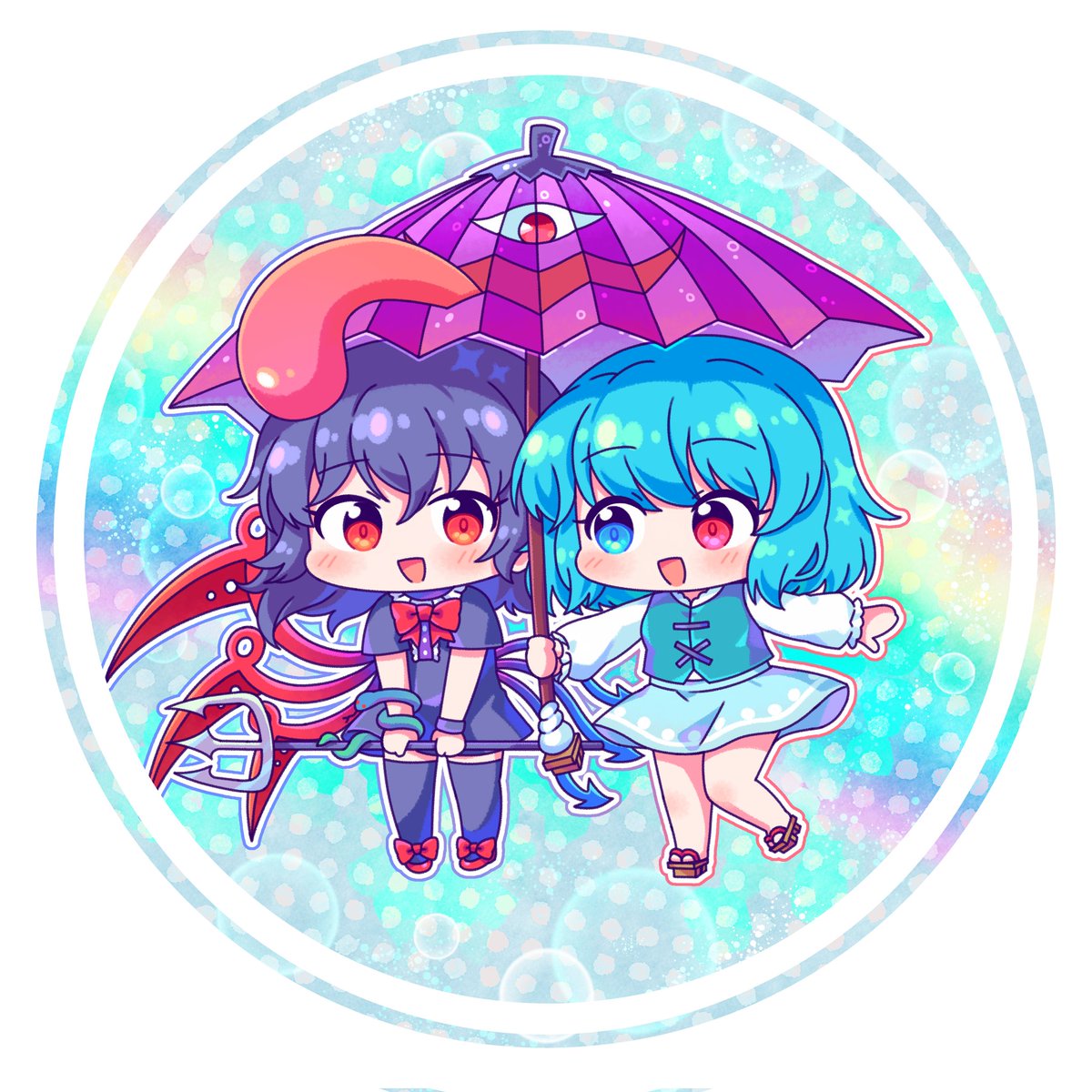 caramell0501's tweet photo. ♥️こがぬえ 💙
#東方Project https://t.co/k5YbtbT4s4