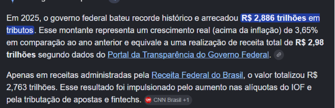 mcmanocall's tweet photo. Quando se fala em imposto, sempre aparece um boçal defendendo mais taxação...

Mas a maioria nem sabe fazer conta.

O Plano Marshall (que reconstruiu a Europa depois da Segunda Guerra) custou US$ 13,3 bilhões entre 1948 e 1952.

Corrigido pela inflação, isso equivale a cerca de US$ 137 a 170 bilhões de hoje.

Agora olha o Brasil:

Em 2025 o país arrecadou R$ 2,886 trilhões em impostos.

Convertendo (dólar em torno de R$ 5,20–5,70), isso dá aproximadamente US$ 500 a 550 bilhões em um único ano.

Ou seja: o Brasil arrecada todo ano o equivalente a cerca de 3 Planos Marshall.

O programa que reconstruiu a Europa inteira... a gente “gasta” em impostos a cada 4 meses.

Agora te pergunto de verdade:

O problema é mesmo os super ricos?