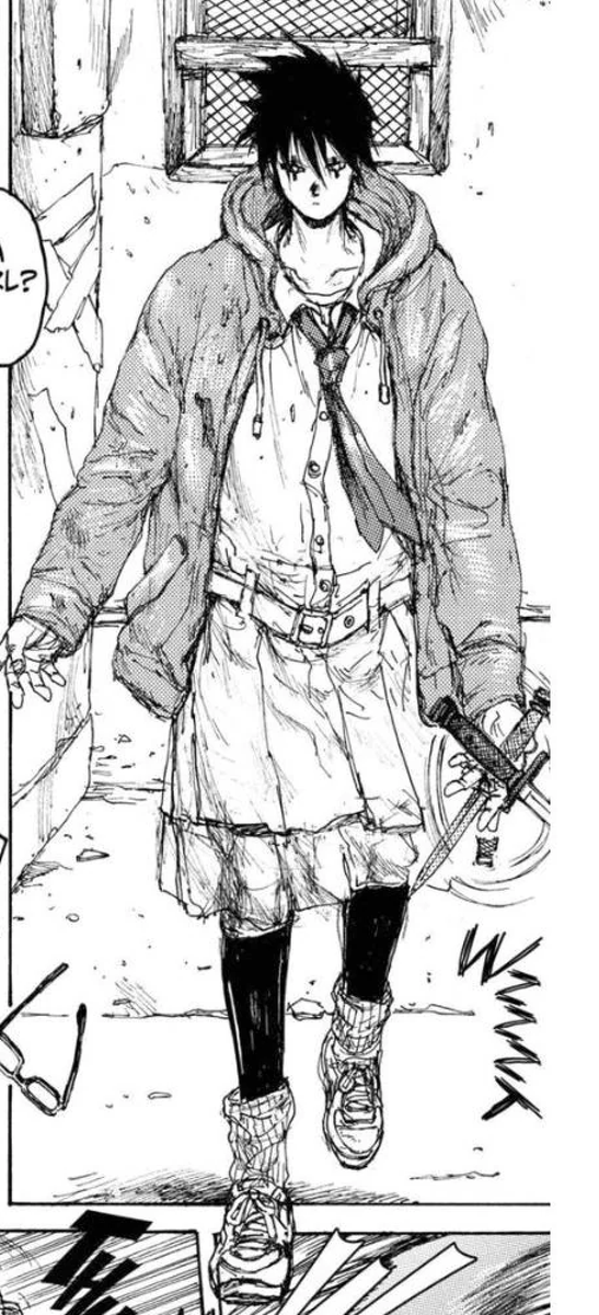 Ligamented's tweet photo. happy birthday to meee #dorohedoro #dokuga https://t.co/mSlWFq7KeS