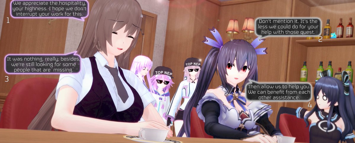 ArkLone07's tweet photo. -Regality-
I don't know what got into me, but I decided to make similar pieces with the rest of my OCs featuring the main goddesses from Neptunia.
#koikatsu #oc #neptunia https://t.co/Bg7l1Gn8Os