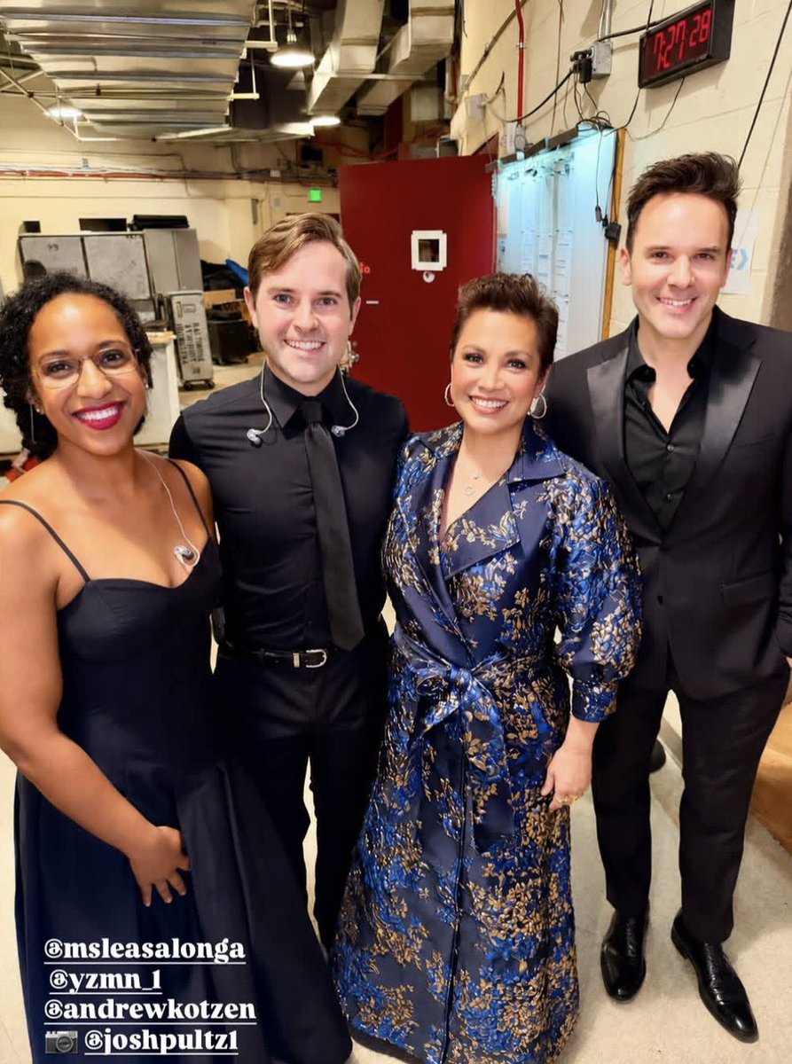 leasalongadaily's tweet photo. [NEW PHOTO] Lea Salonga with some of the members of the Baltimore Symphony Orchestra at the Joseph Meyerhoff Symphony Hall in Baltimore, MD. https://t.co/6UfJSQur34