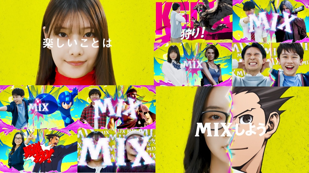 Capcom_amuse's tweet photo. ＼＼ #みなとみらい でも楽しいことは“MIX”しよう／／

ココロもカラダもごちゃ混ぜで楽しめ✨
「CAPCOMIX みなとみらい店」が、
いよいよ7月17日（金）にOPEN決定🎉

最新の体験型アミューズメント施設をお見逃しなく😆

詳しくはコチラ⬇️
https://t.co/melrzynKer
#CAPCOMIX https://t.co/oW4mfHdzT4