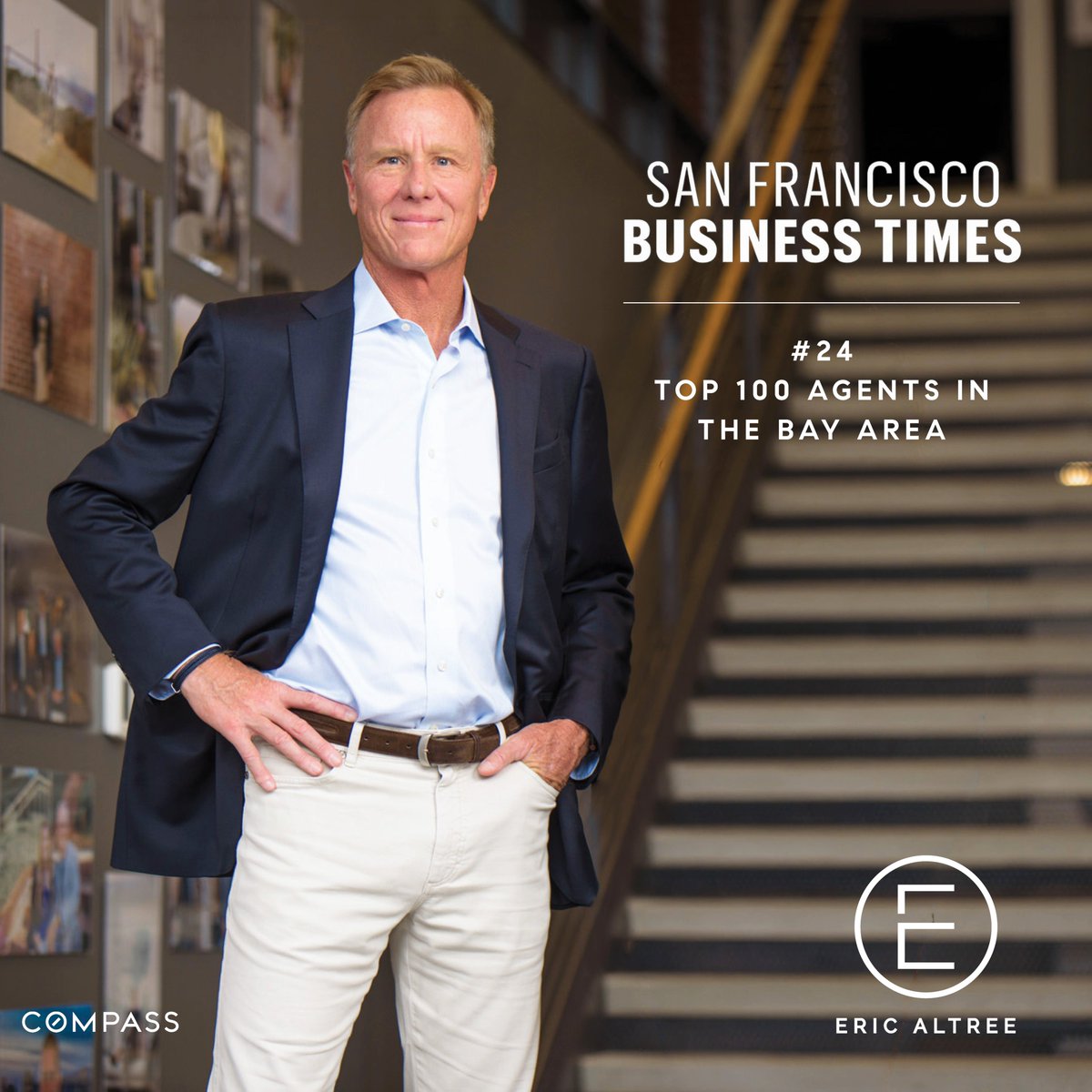 EricAltree's tweet photo. Honored to be recognized as a Top Agent in the Bay Area.

Grateful to our clients for your trust and support. Thank you for allowing us to be part of such meaningful milestones.

#BusinessTimes #CompassRealEstate #BayAreaRealEstate https://t.co/hTXGeTpMki