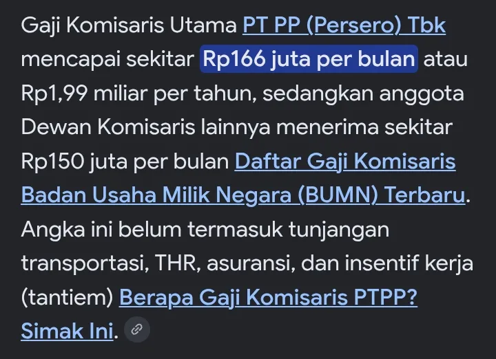 txtharihariWNI's tweet photo. Lagi ramai dibahas soal seseorang yang disebut baru punya pengalaman kerja sekitar satu tahun sebagai sales, lalu dipercaya menjabat sebagai direktur sekaligus komisaris di sebuah perusahaan. Disebut juga kalau gajinya mencapai sekitar Rp1,99 miliar per tahun.

Kalau menurut kalian, untuk posisi direktur atau komisaris, seberapa penting sih pengalaman kerja dan rekam jejak dibanding faktor lainnya?