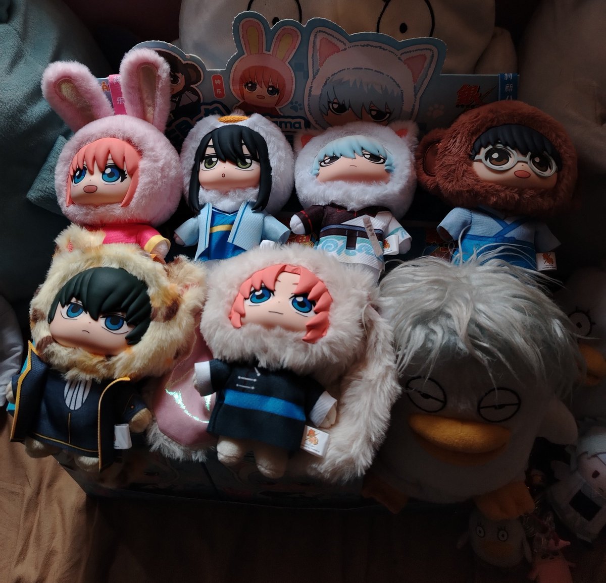 macabbages's tweet photo. I'm sooo happy!!! Gintama collection so far. Blindbox and Pandemonium finally arrived💕 https://t.co/L4O8XYlOXj