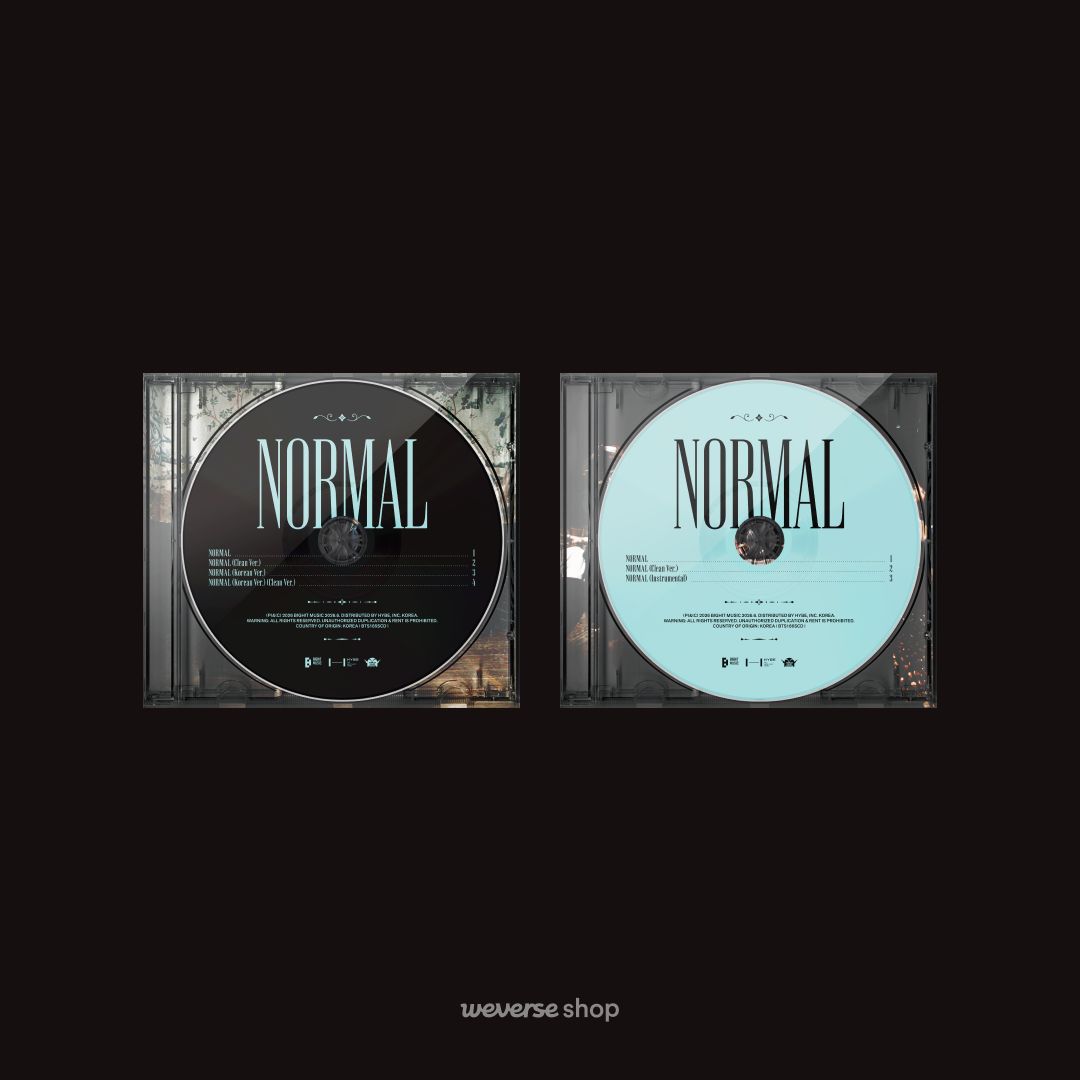 weverseshop's tweet photo. Pre-order de BTS 'NORMAL' Single CD💜

¡Encuentra 'NORMAL' de BTS en Weverse Shop US!
👉Solo para EE. UU.
👉Límite de 1 por cliente

💿Productos a la venta: NORMAL Single CD Ver. A & B

🗓️Periodo de pre-order: jue 9 jul, 7 p.m. - hasta agotar stock (PDT)
🛒Weverse Shop: https://t.co/qVFt4Q4JJt

#BTS (@bts_bighit)
#BTS_NORMAL
#Weverse #WeverseShop