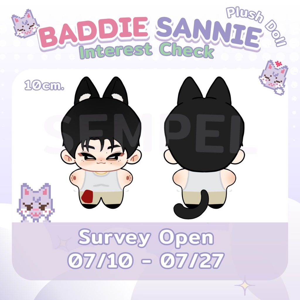 taketeezhome's tweet photo. 🐱 에이티즈 산 10cm 인형
배디 산이

RT + FOLLOW 이벤트 ❤️
추첨을 통해
한 분께 '배디 산이' 인형을 드립니다!

🌍  Open G.O.
#배디산이 #ATEEZ #SAN #산 #에이티즈 #10cm인형 #솜인형 #UltimateBiasChoiSan 
#천년동안_함께할_산이_생일축하해 https://t.co/8UNnsmVKID