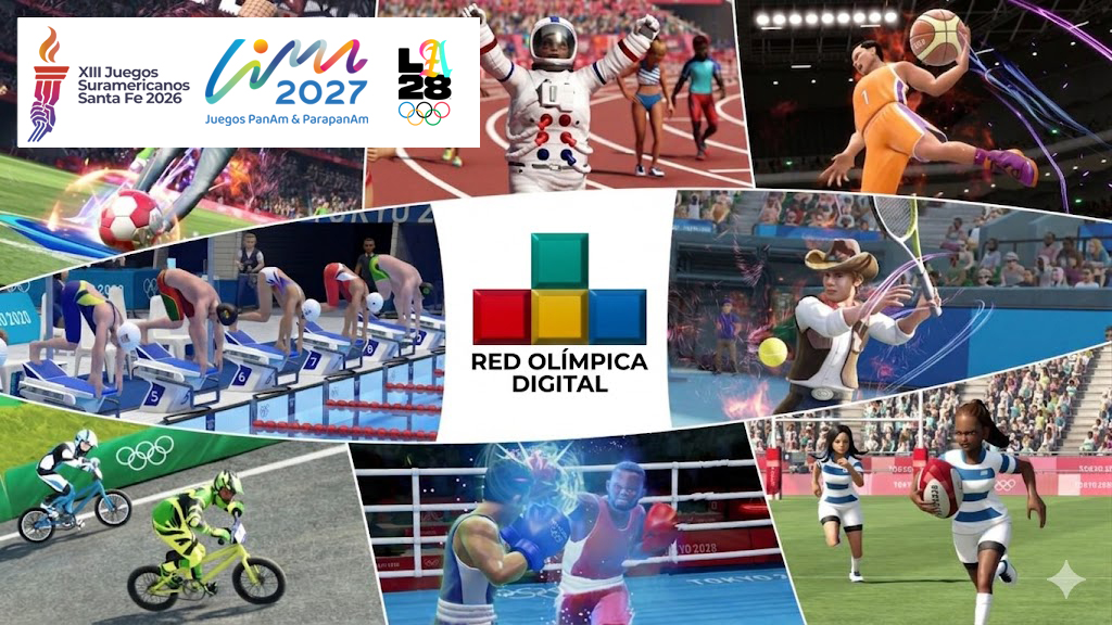 OlimpicaDigital's tweet photo. Red @OlimpicaDigital, emisor digital de videojuegos en los https://t.co/GMM5JEKCIu. Santa Fe 2026, los JJ.PP. Lima 2027 y los JJ.OO. Los Ángeles 2028, tu conexión con la olimpiada digital https://t.co/SbQmLFytGS