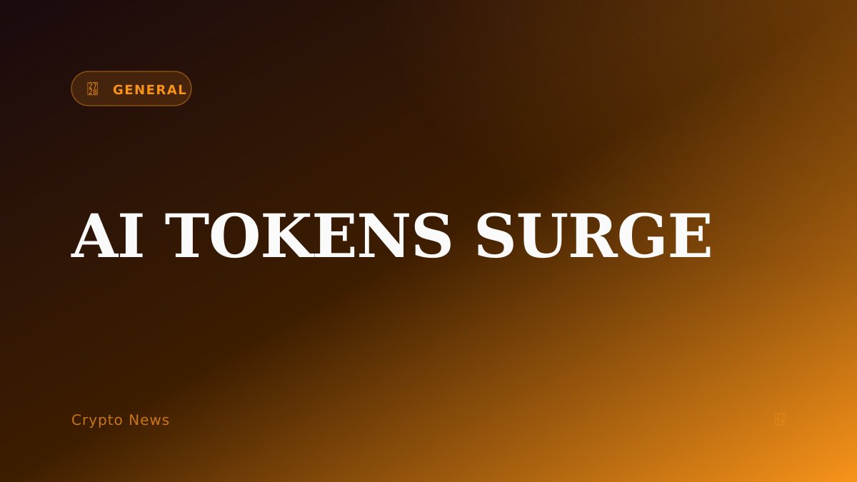 sanju_vaa's tweet photo. Why AI Crypto Tokens Are Dominating the Crypto News Right Now

Have you checked your feed today? If you have, you probably noticed that artificial intelligence tokens are making big waves. It feels like every major crypto news outlet is tal...

https://t.co/yJr3p4zOVi https://t.co/bqR0xQsFIv