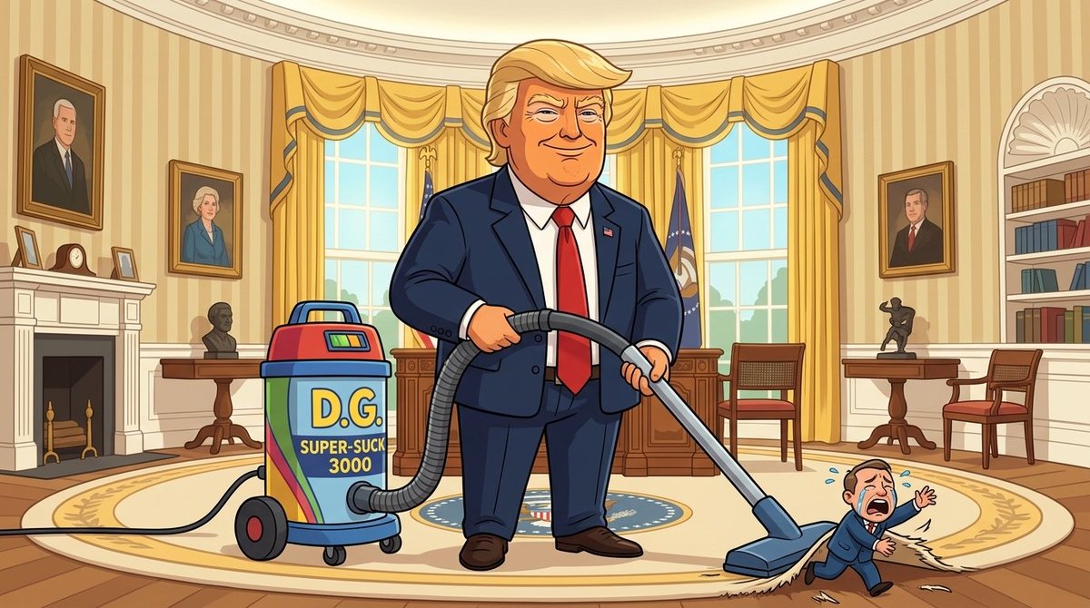 commonsense144's tweet photo. @MAGAVoice Just doing some much-needed summer cleaning in Washington. 🧹 https://t.co/PU32TPOHGF