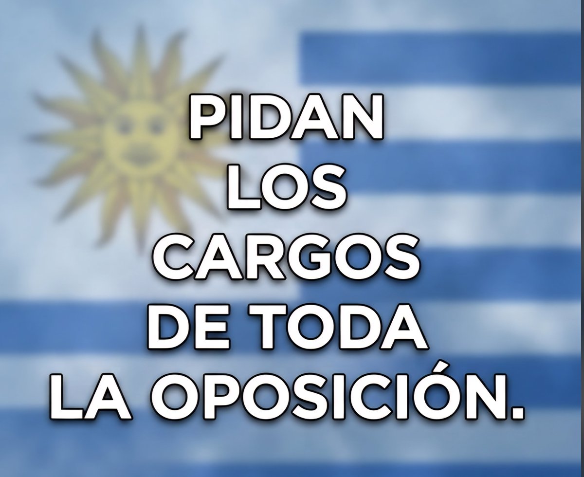 leitosilva's tweet photo. 📣📣📣 Blancos y Colorados estan en pie de guerra contra el Gobierno del Frente Amplio .
...
Perfecto! Actúen con firmeza.👇 https://t.co/g2jdU5ENIJ