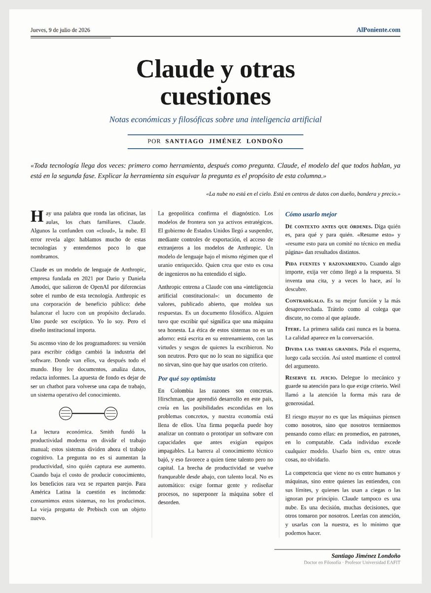 Santiago Jiménez Londoño tweet media