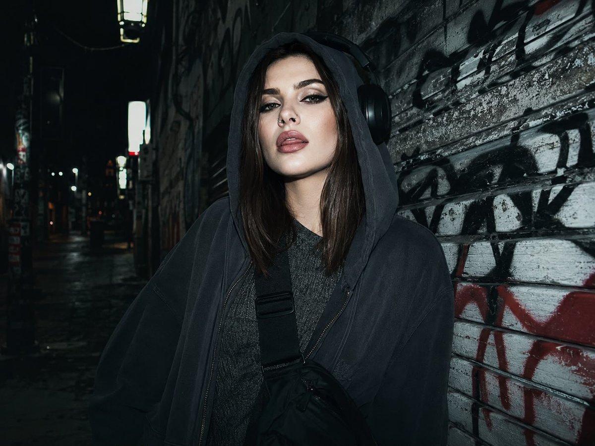 Night Urban Grunge Portrait
