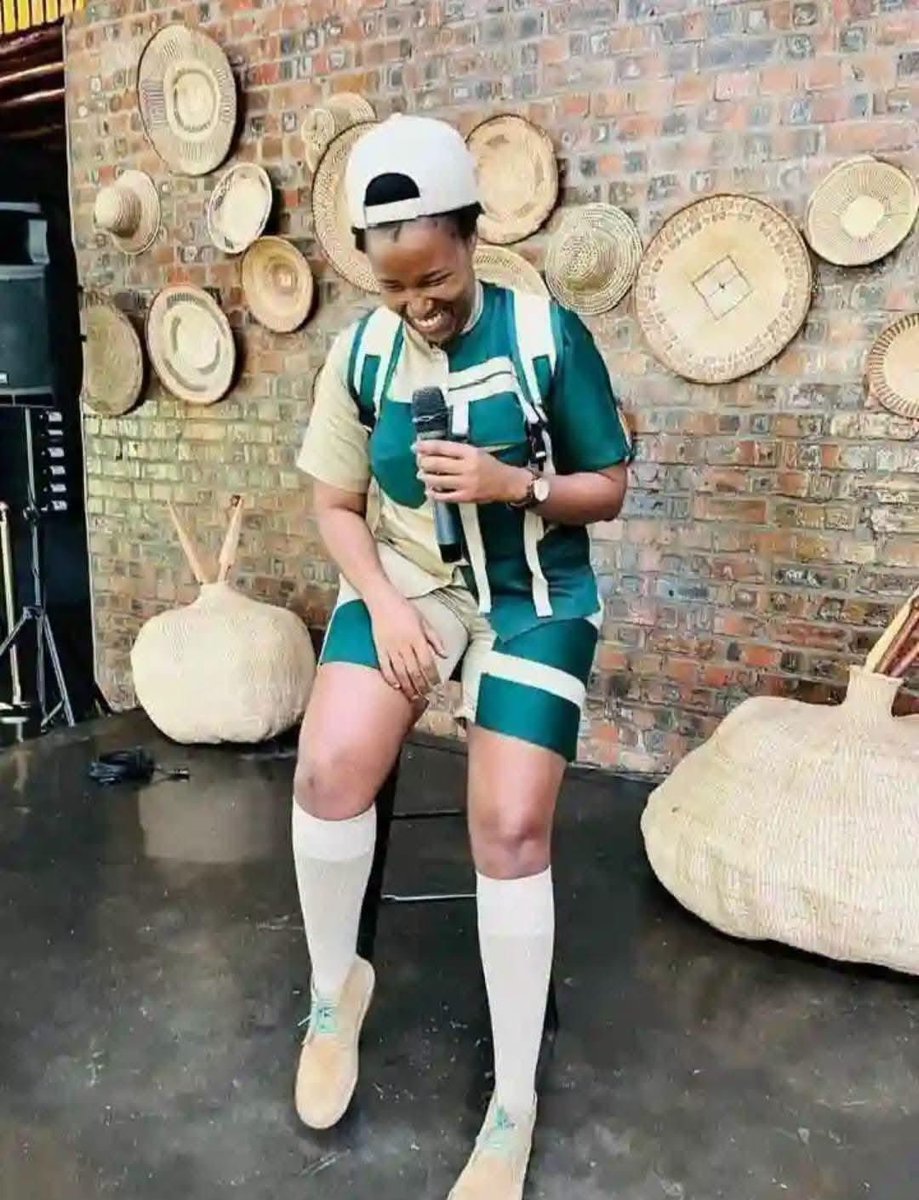 RealKoenaza's tweet photo. Meet Malebo Matlala.

She is an entrepreneur from Sekhukhune who manufacture safari outfits for her own brand called Mokatani. She's a graduate from Sekhukhune TVET College. 

For orders:
☎️ 082 631 0394 https://t.co/UchAblehp9