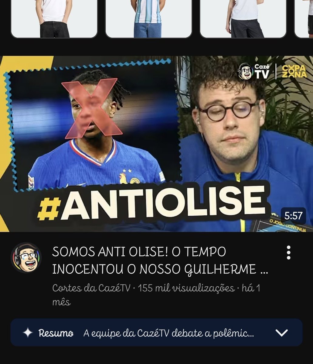fandefrangims's tweet photo. A CazéTV fez vídeo incentivando hate em Olise na mesma semana em que ele estava sendo vitíma de hate (pra não dizer os crimes) de vários brasileiros.

Jamais esqueceremos, CazéTV https://t.co/BZkCRJh1yr