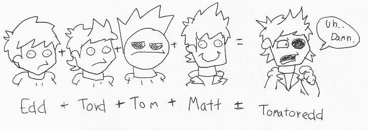 LostEddsworld's tweet photo. "Tomatoredd"

🖌️ : Edd Gould
📅 : February 21, 2008 (date it was posted to the Eddsworld website, drawing itself is almost certainly older than that) https://t.co/OL096InU4E