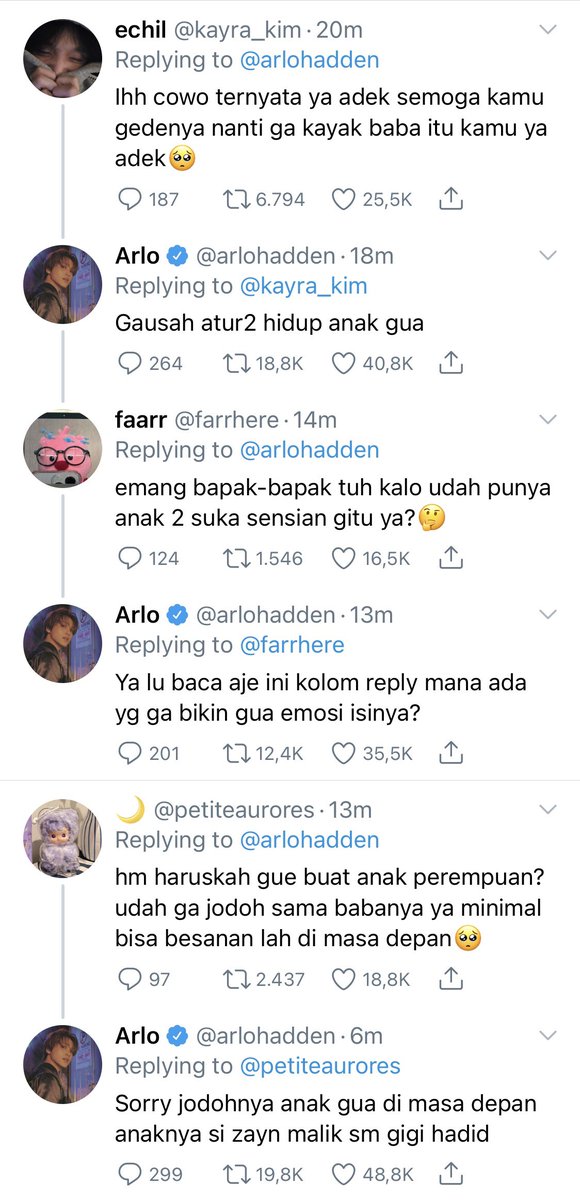 jaeleocky's tweet photo. ; 2O — Wait... It's a Boy!

"berbagai macam cuitan para netizen menyambut anak kedua arlo dan agatha" https://t.co/NfMSw9Eoan