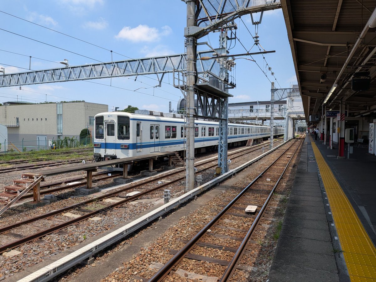 JK34_514's tweet photo. 館林に来たら野��線の8171Fが来たけどこれ廃回か https://t.co/PjW4FTqlPG
