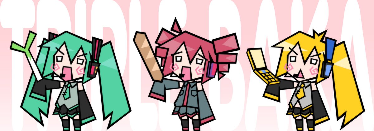 necro_mors's tweet photo. triple baka 💚❤️💛 https://t.co/ANMYNgyS9d