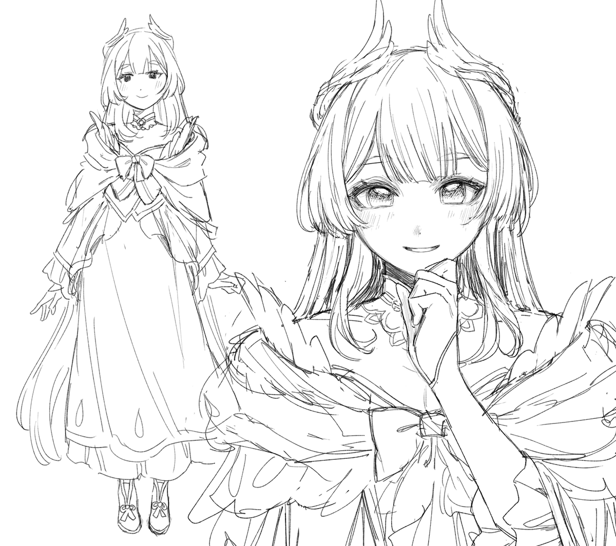 arlecchumi's tweet photo. im dressing kokomi up and she's taking vacation in snezhnaya 😌 https://t.co/jeD9tvF0Q6