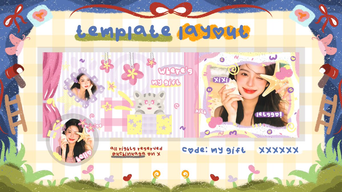 uchinuaga's tweet photo. help repost 🫰🏻

haloow minta tolong ospekin my new baby yg soon bakal disell as template 👇🏻 all materials hand drawn dr tangan sy sndiri yh.... klo ada kemiripan sm ba lain pls let me know dengan baik baik 🫶🏻

#bealanja https://t.co/koL4gVlIgr