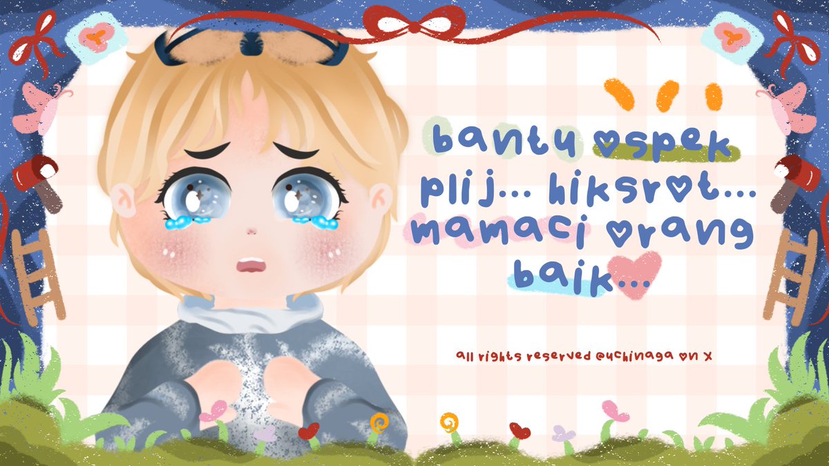 uchinuaga's tweet photo. help repost 🫰🏻

haloow minta tolong ospekin my new baby yg soon bakal disell as template 👇🏻 all materials hand drawn dr tangan sy sndiri yh.... klo ada kemiripan sm ba lain pls let me know dengan baik baik 🫶🏻

#bealanja https://t.co/koL4gVlIgr