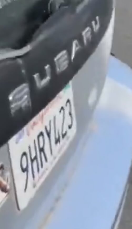 TobiasMind's tweet photo. @LoudOutside Fanatic job covering that license plate https://t.co/GOkZGrnt6K