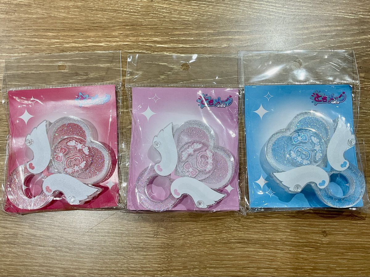 ときメーク 魔法少女缶バッジリング(全3色)】 32mm缶バッジが入ります