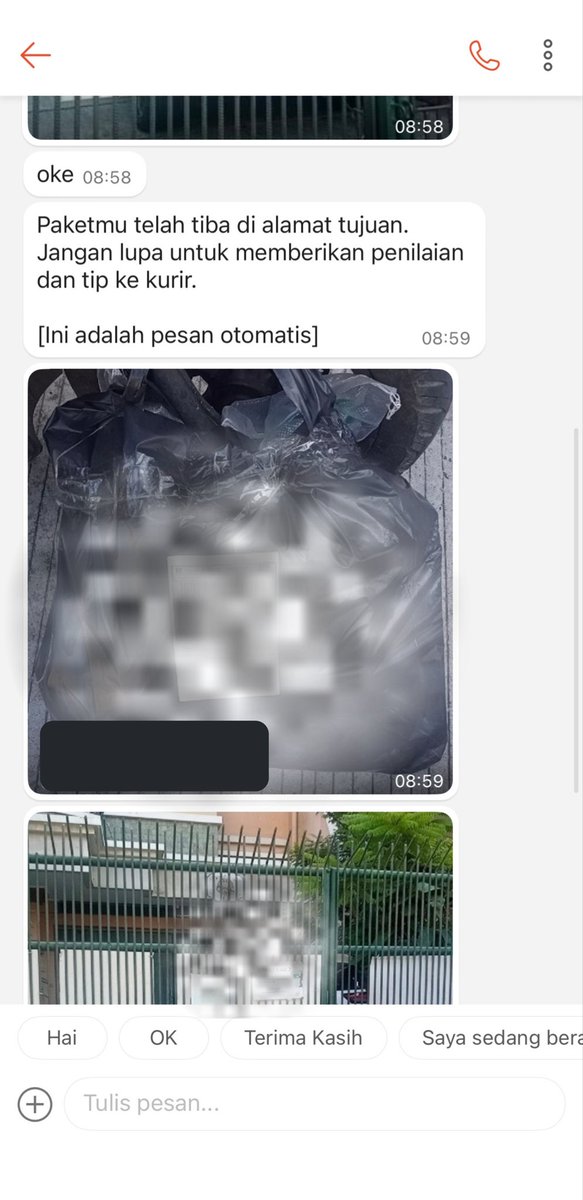 saskiafebe's tweet photo. emang sopan kyk gini? emang 5 menit tuh lama ya? kalo beneran 10 lantai gimana? koreksi saya kalau saya yang salah... @ShopeeID 
thank you https://t.co/of49XM6IVI