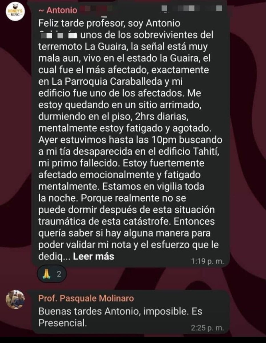 lizzie22__'s tweet photo. En la universidad Santa Maria tienen prohibido la empatia?? https://t.co/iPg7hZ6ebu